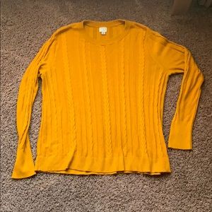 Mustard sweater
